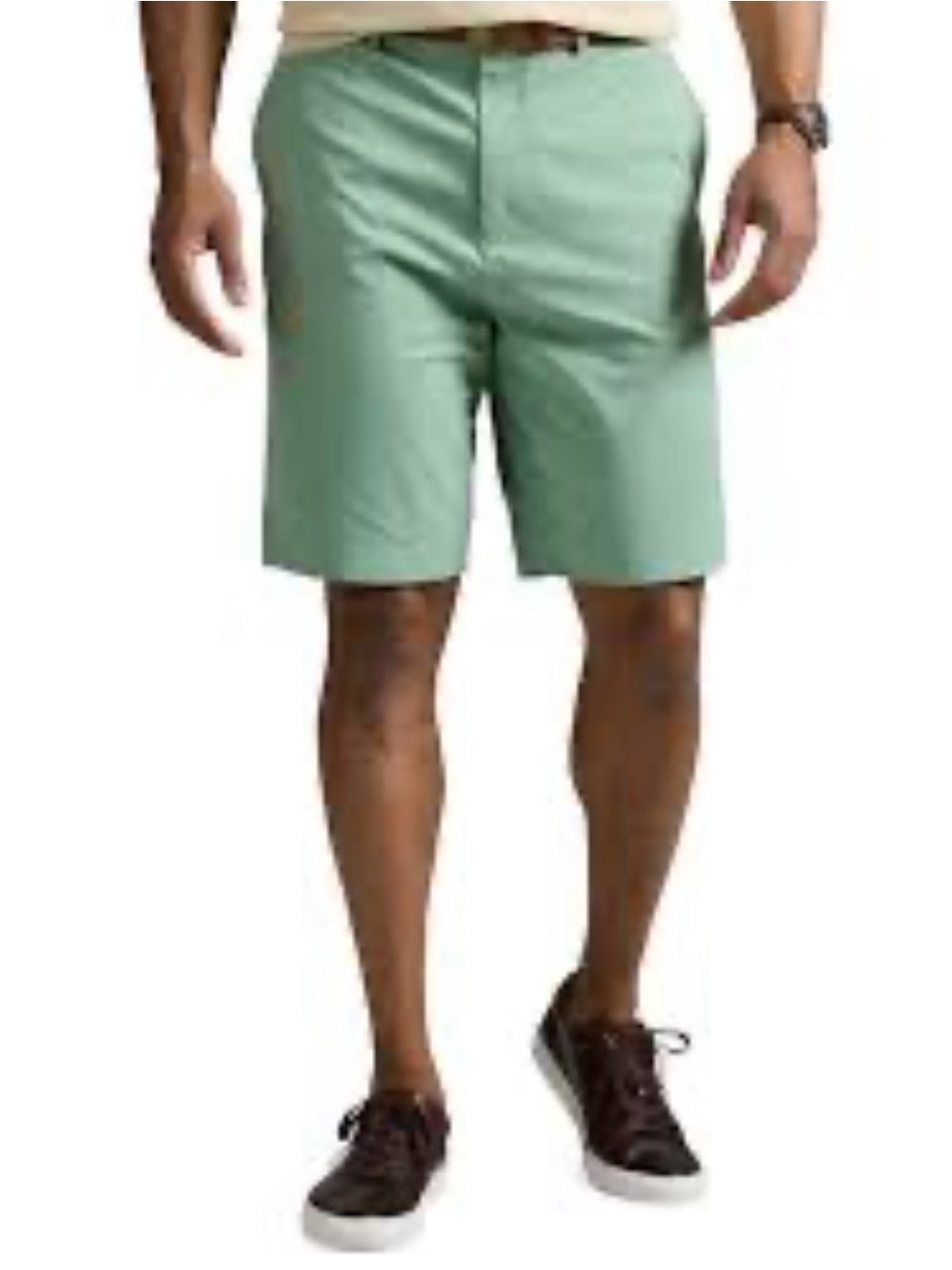 Polo by Ralph Lauren Light Mint Green Flat-Front Men’s Shorts